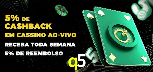 Promoções do cassino ao Vivo q5